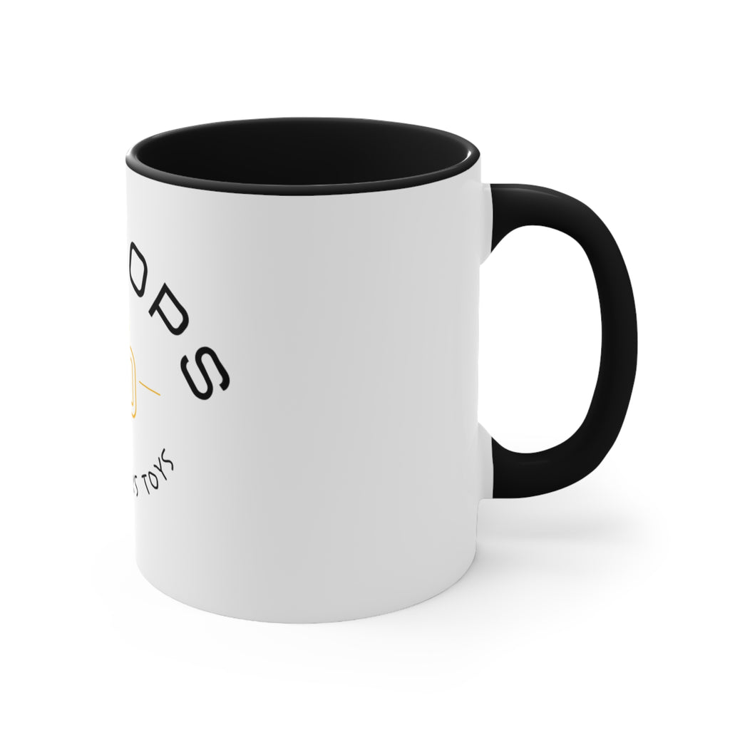 Kiss-Cut Sticker — 'TOYHOPS' Logo with Beer Mug (Cars, Beers, Toys)