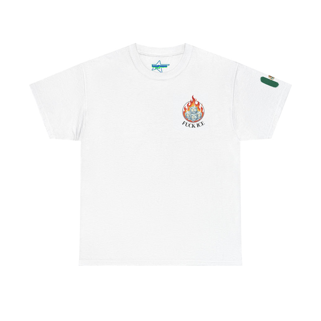 Graphic Tee — 'Viva Mexico' & 'Fuck ICE' Illustrated Design