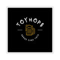 ToyHops Beer Mug Logo Kiss-Cut Sticker — Beers Cars Toys