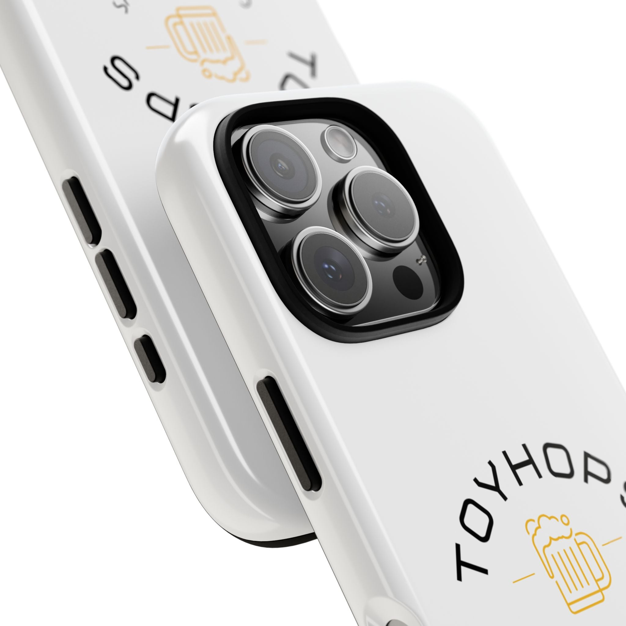 Phone Case — 'TOYHOPS' Logo with Beer Mug (Cars • Beers • Toys)