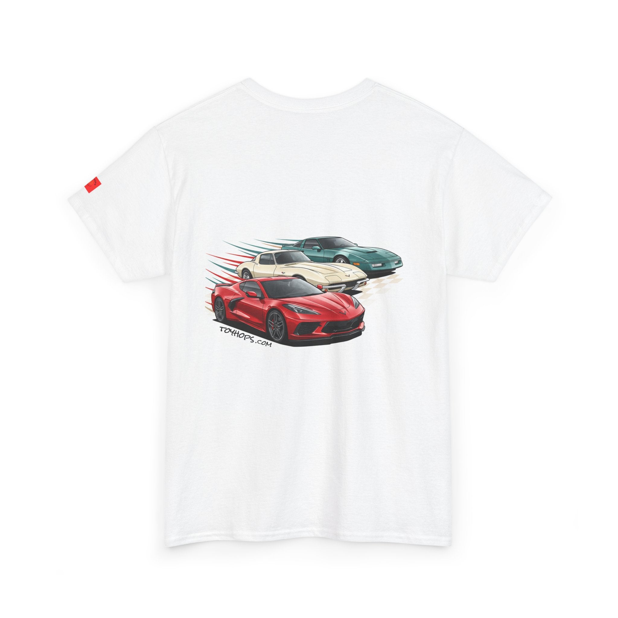 Sports Car Graphic Tee — Fast Lane Racing Cars Print