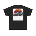 Retro Sunset Sports Car Tee — Los Angeles Skyline Graphic T‑Shirt