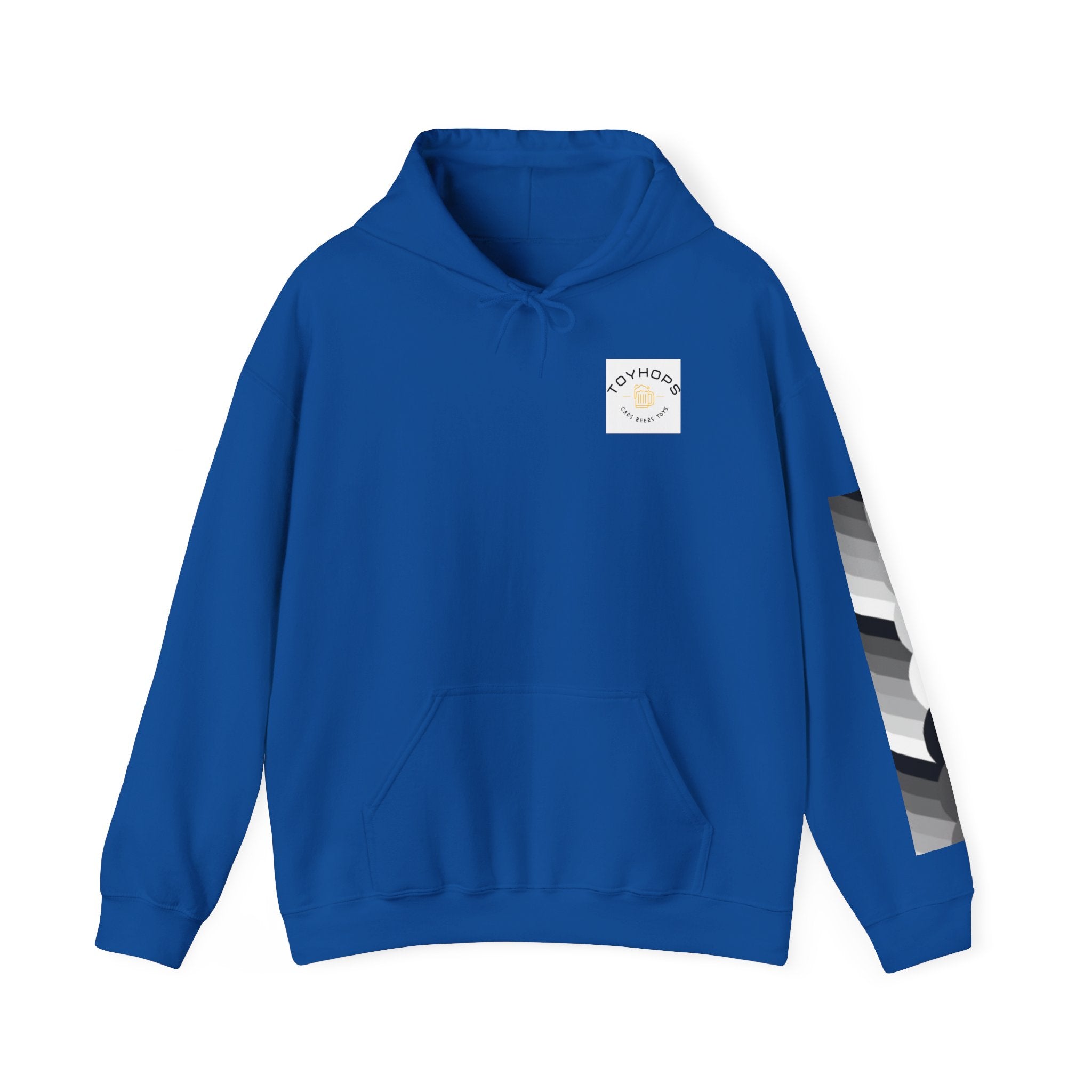 Racing Retro Hoodie — Neon Sports Car Graphic Sweatshirt