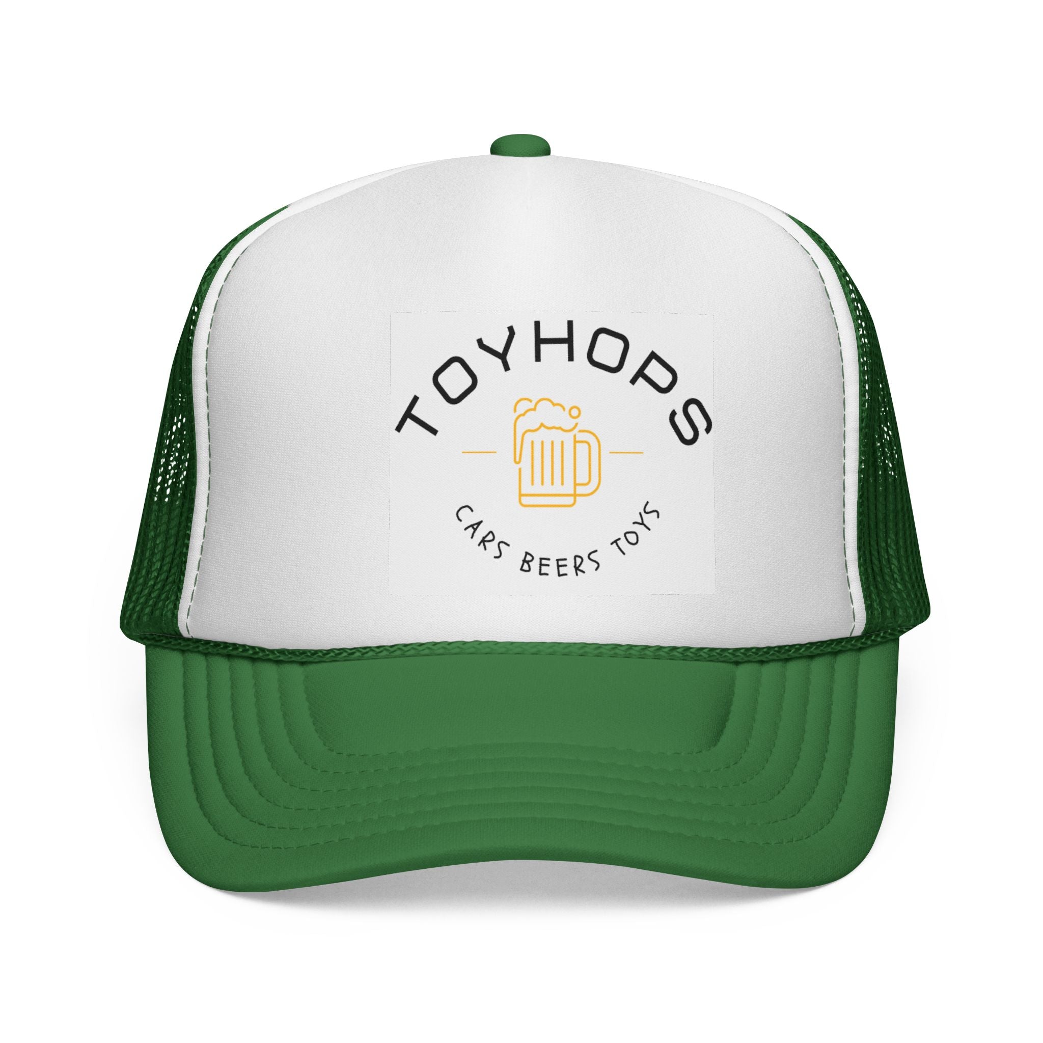 ToyHops Trucker Hat – 'Cars Beers Toys' Retro Mesh Cap