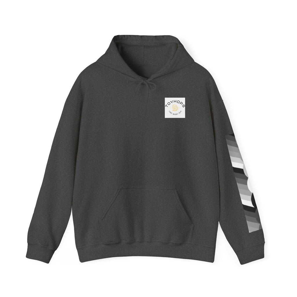 Racing Retro Hoodie — Neon Sports Car Graphic Sweatshirt