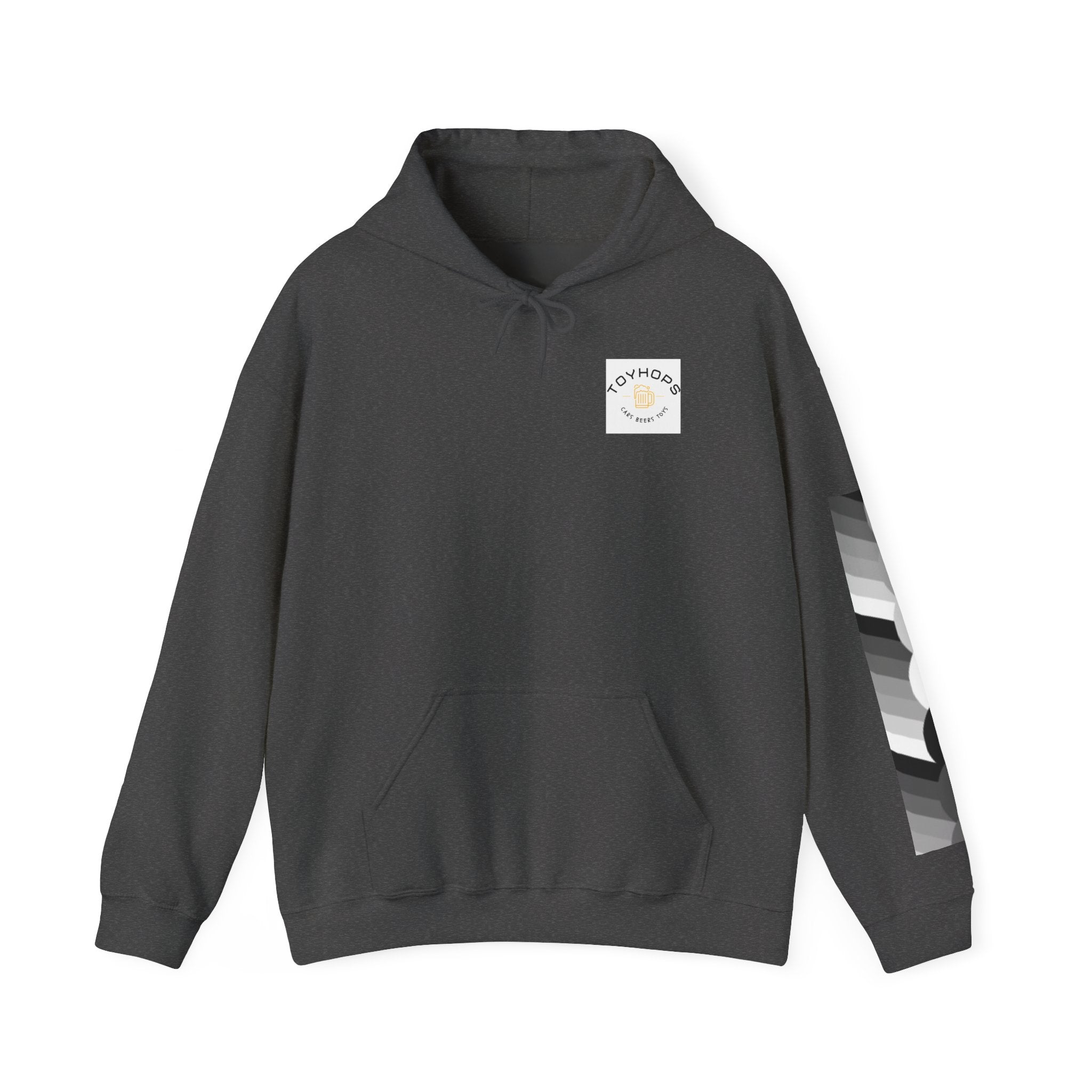 Racing Retro Hoodie — Neon Sports Car Graphic Sweatshirt