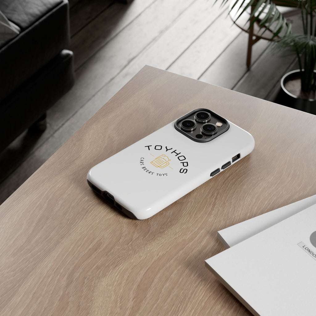 Phone Case — 'TOYHOPS' Logo with Beer Mug (Cars • Beers • Toys)