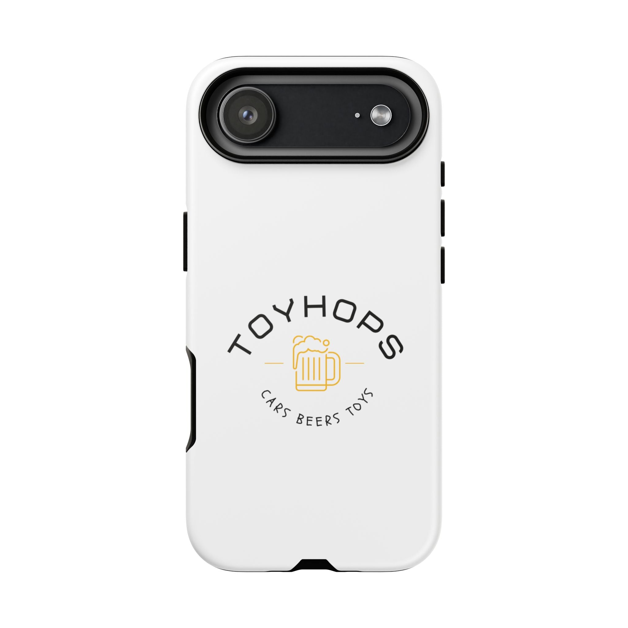 Phone Case — 'TOYHOPS' Logo with Beer Mug (Cars • Beers • Toys)