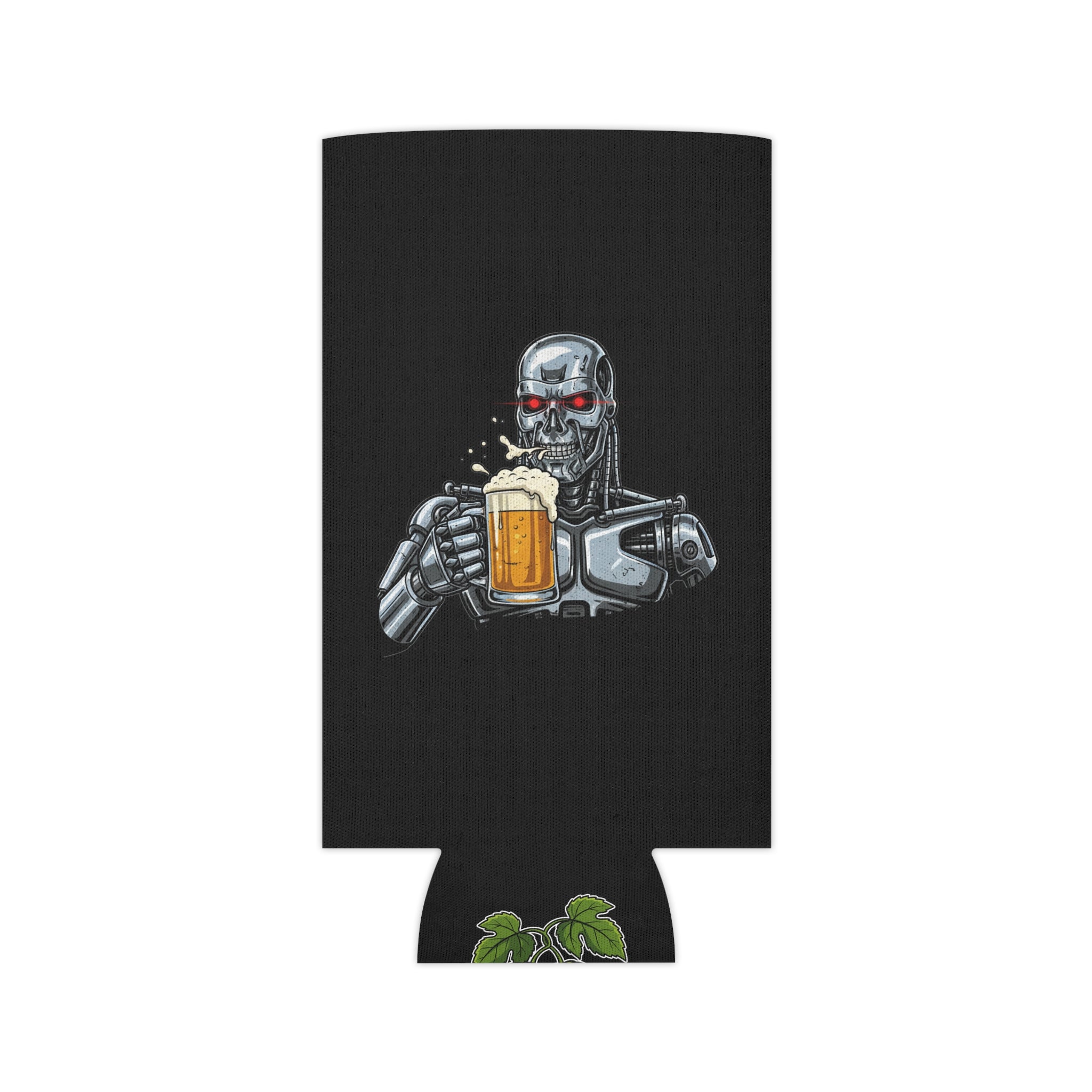 Terminator Robot Cheers Can Cooler - Beer Cooler Koozie