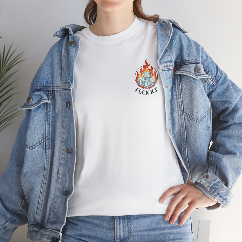 Graphic Tee — 'Viva Mexico' & 'Fuck ICE' Illustrated Design