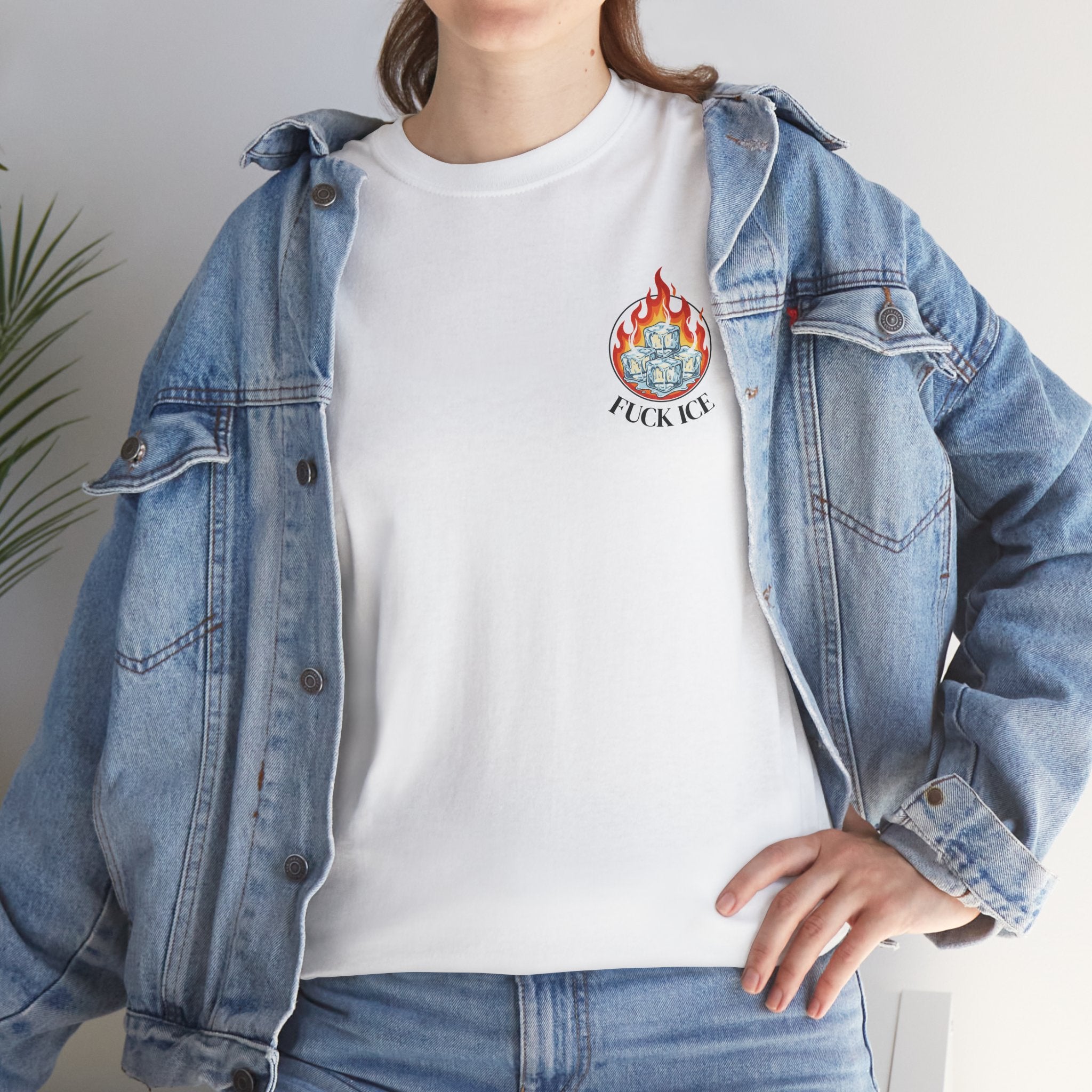 Graphic Tee — 'Viva Mexico' & 'Fuck ICE' Illustrated Design