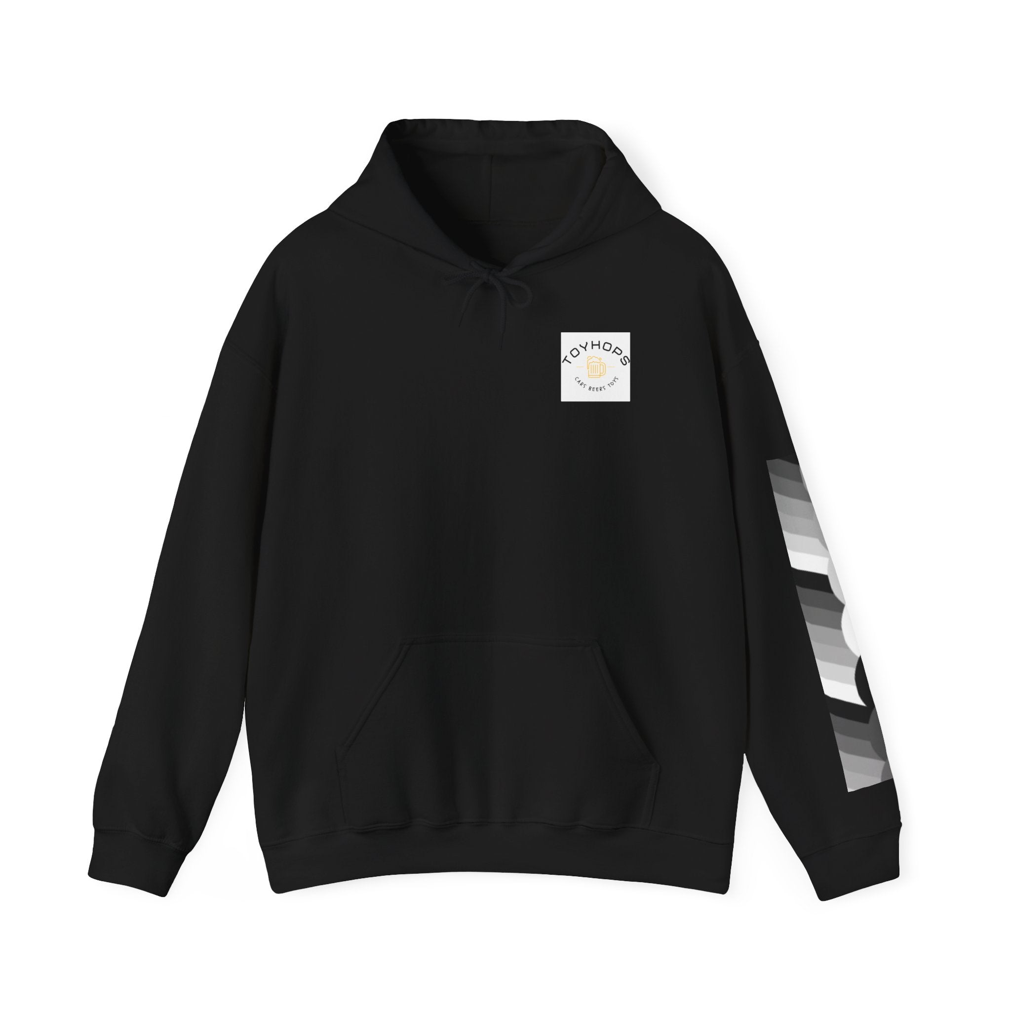 Racing Retro Hoodie — Neon Sports Car Graphic Sweatshirt