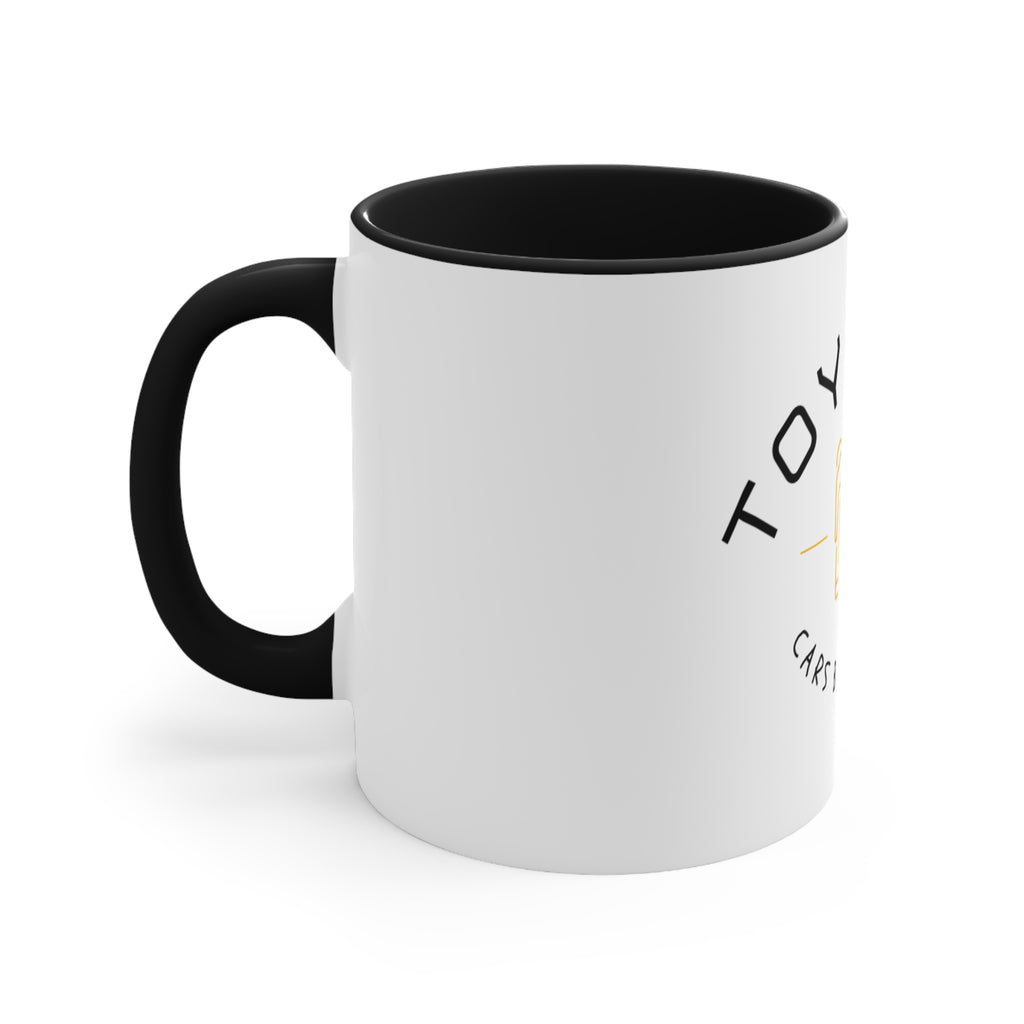 Kiss-Cut Sticker — 'TOYHOPS' Logo with Beer Mug (Cars, Beers, Toys)