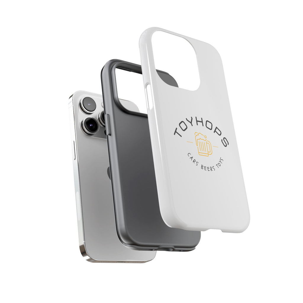 Phone Case — 'TOYHOPS' Logo with Beer Mug (Cars • Beers • Toys)