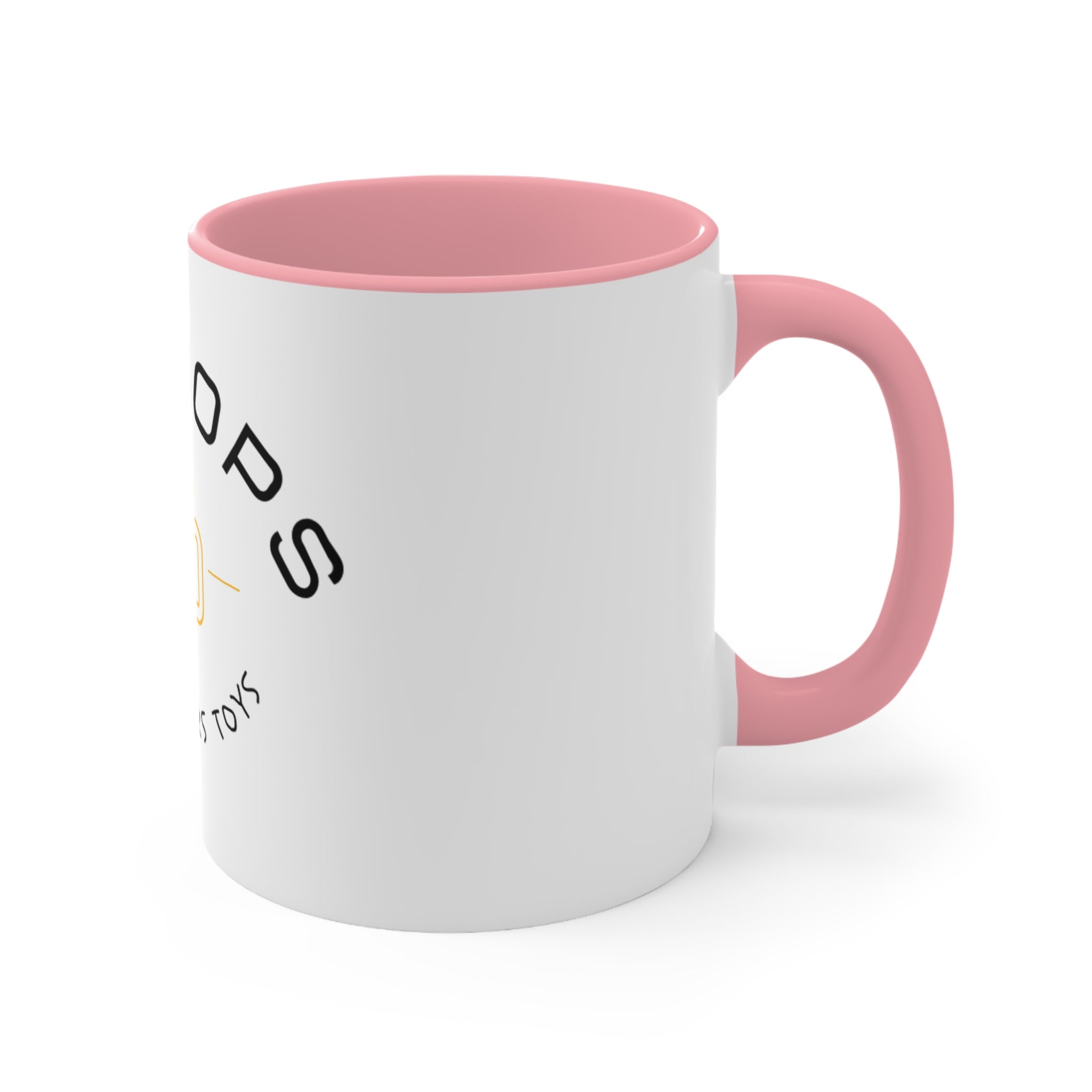 Kiss-Cut Sticker — 'TOYHOPS' Logo with Beer Mug (Cars, Beers, Toys)