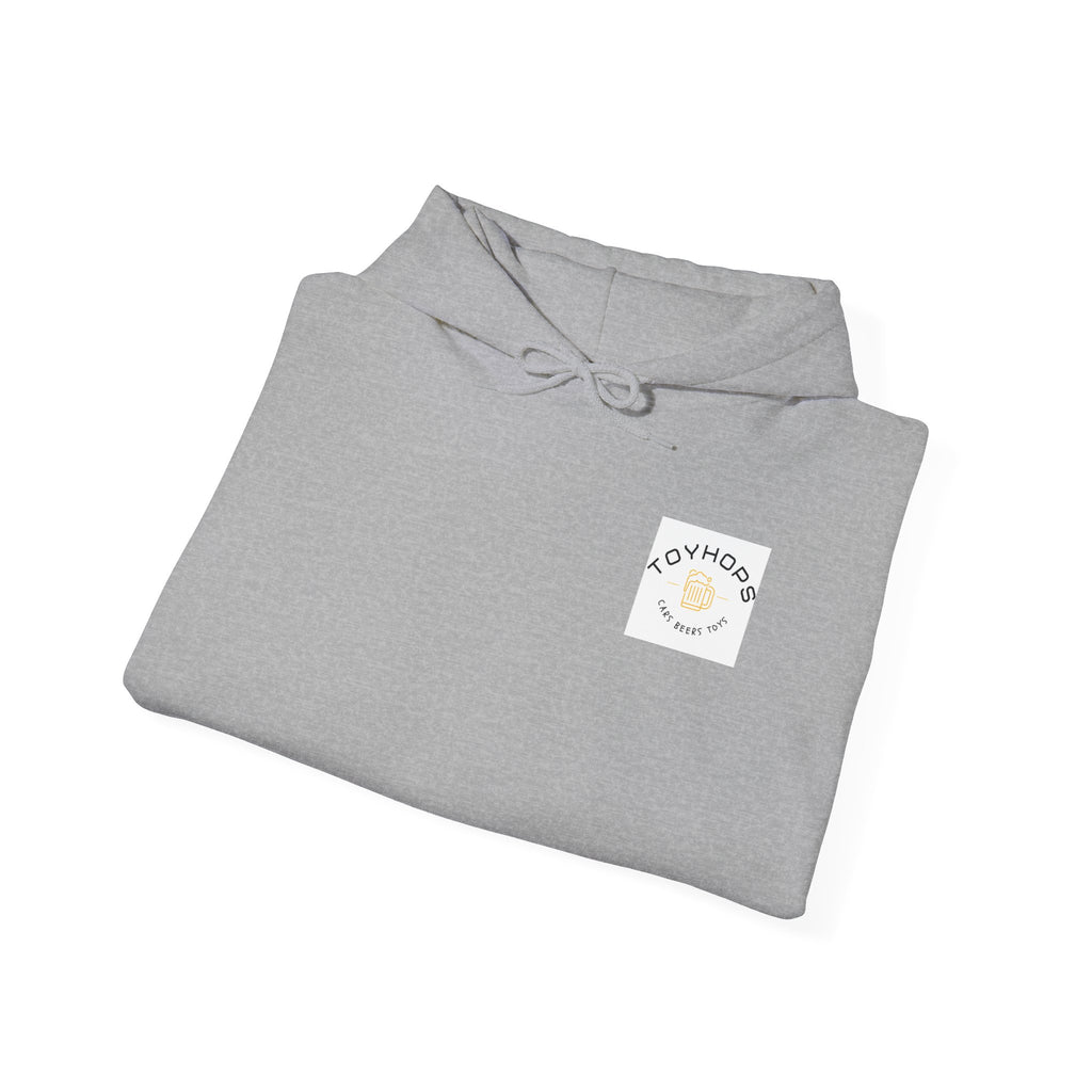 Racing Retro Hoodie — Neon Sports Car Graphic Sweatshirt
