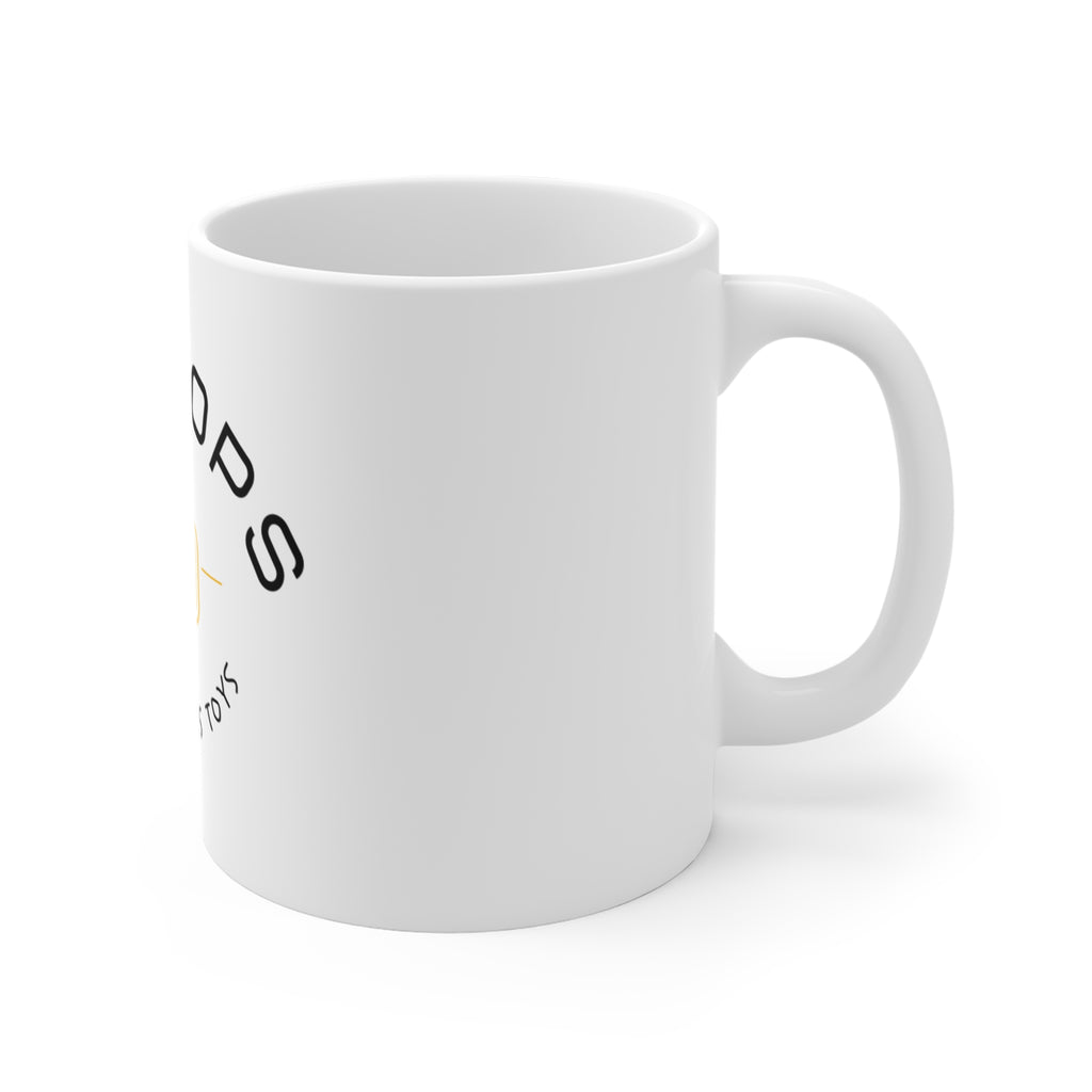 ToyHops Beer Mug — "Cars Beers Toys" 11oz Ceramic Coffee Cup