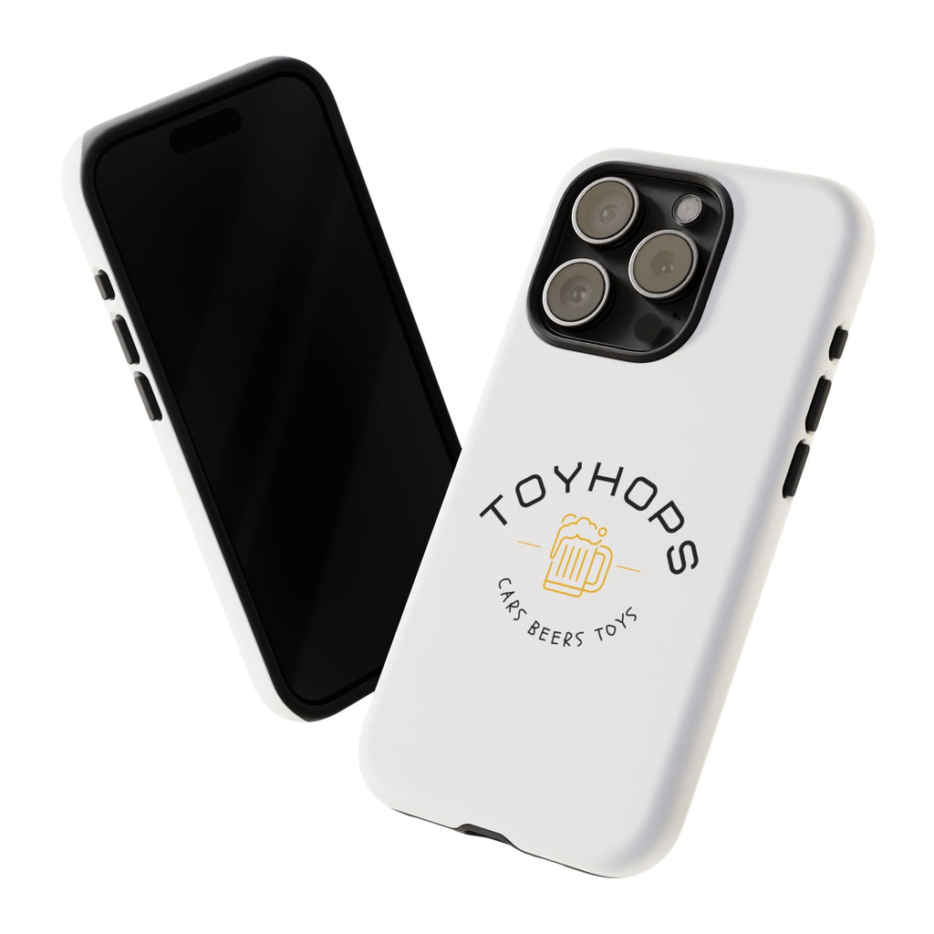 Phone Case — 'TOYHOPS' Logo with Beer Mug (Cars • Beers • Toys)