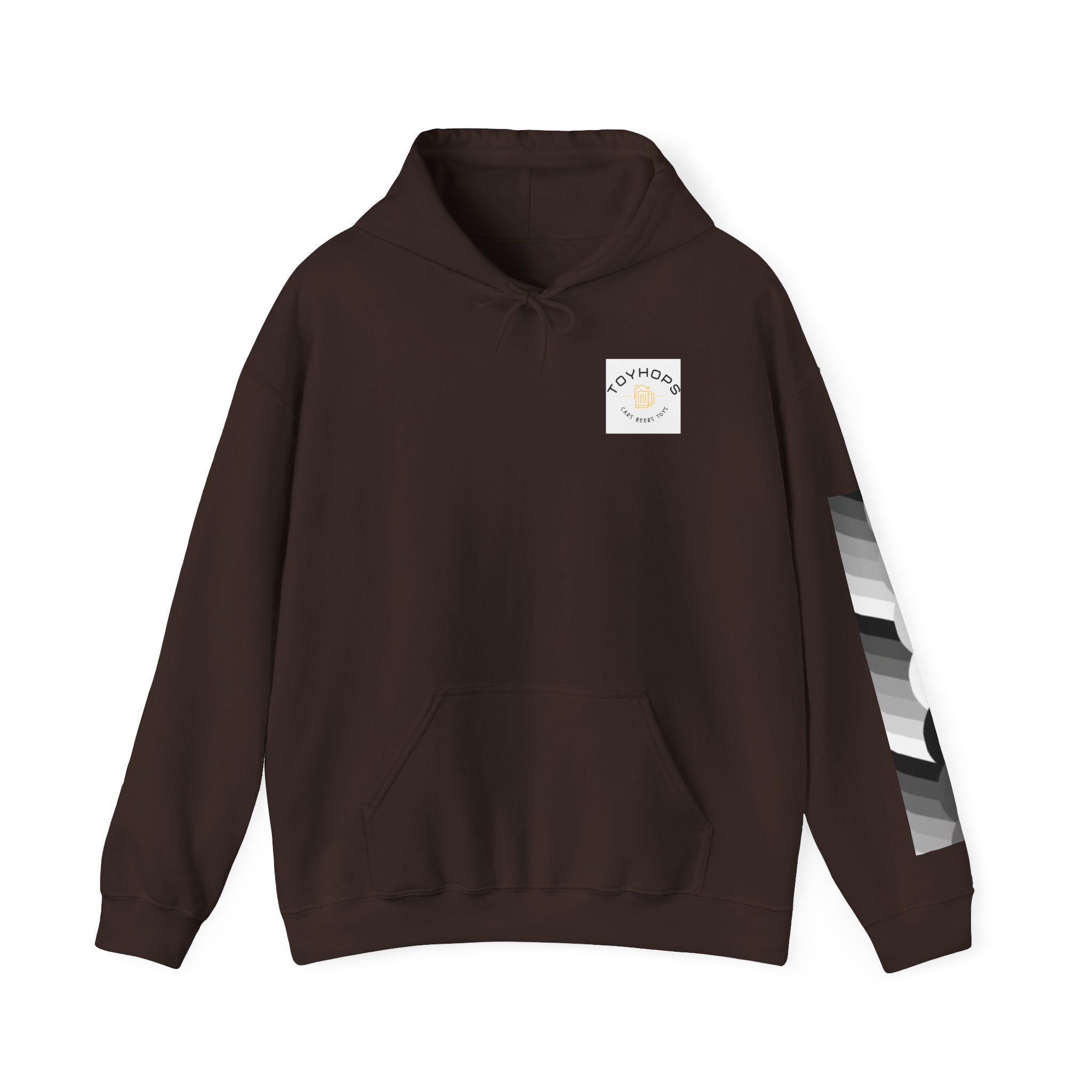 Racing Retro Hoodie — Neon Sports Car Graphic Sweatshirt