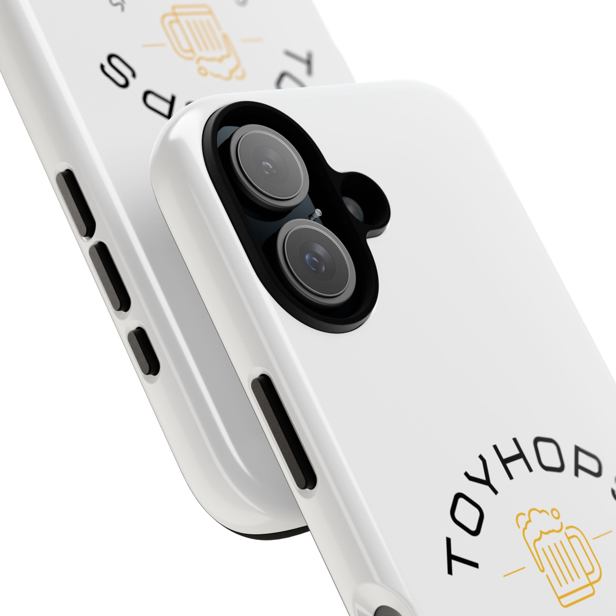 Phone Case — 'TOYHOPS' Logo with Beer Mug (Cars • Beers • Toys)