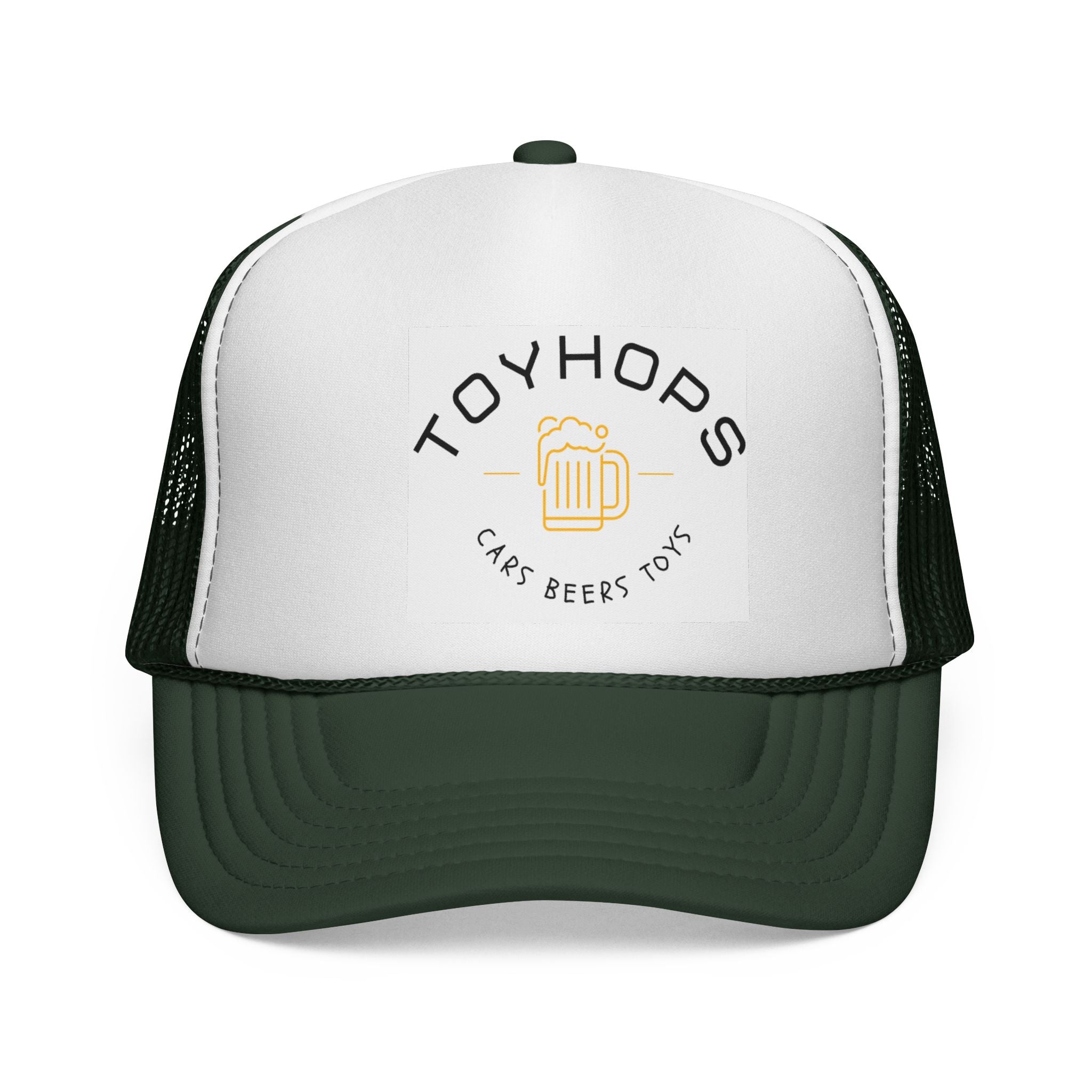 ToyHops Trucker Hat – 'Cars Beers Toys' Retro Mesh Cap