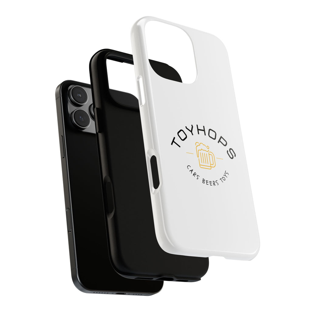 Phone Case — 'TOYHOPS' Logo with Beer Mug (Cars • Beers • Toys)
