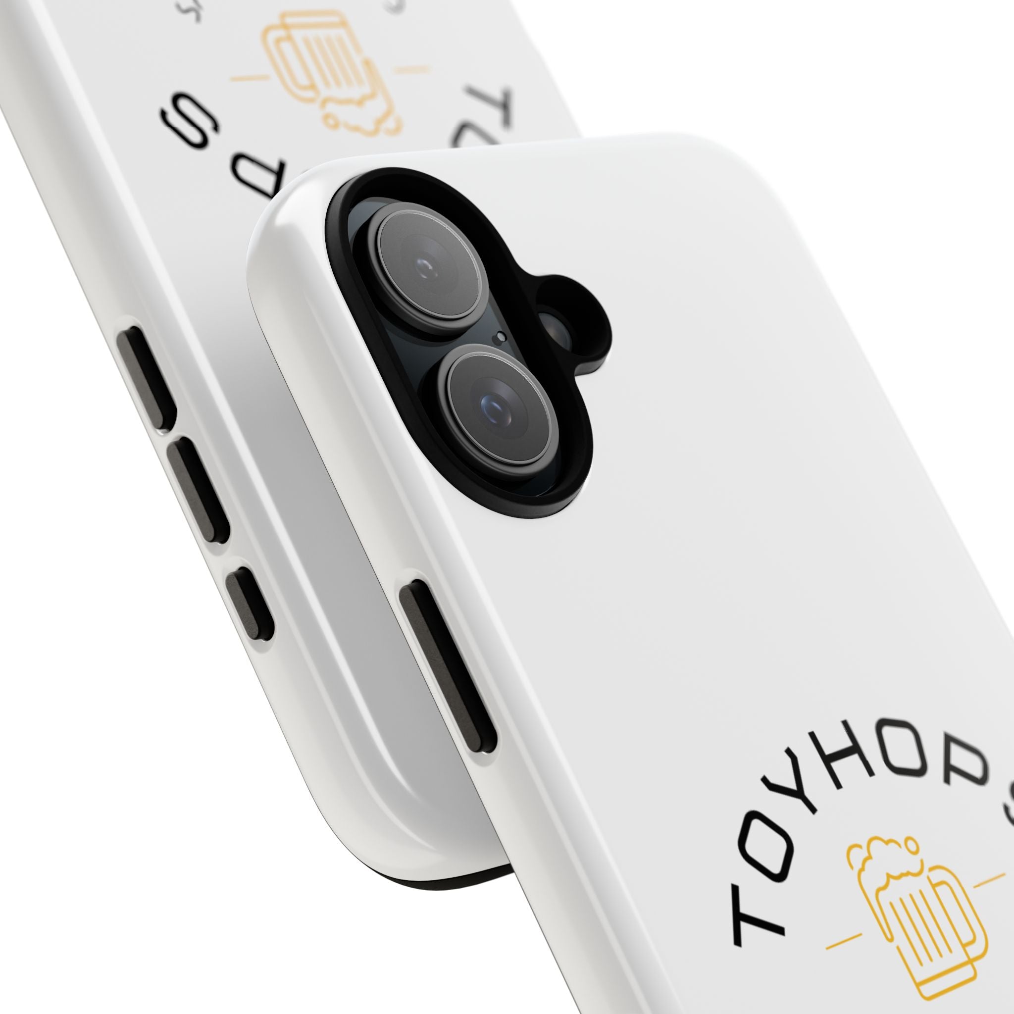 Phone Case — 'TOYHOPS' Logo with Beer Mug (Cars • Beers • Toys)
