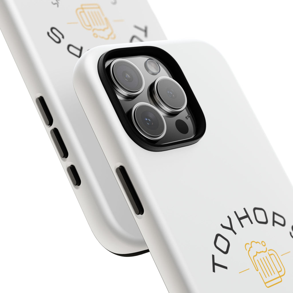 Phone Case — 'TOYHOPS' Logo with Beer Mug (Cars • Beers • Toys)
