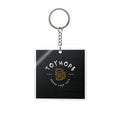 Square Keychain — ToyHops Beer Logo Keyring (Novelty Brewery Accessory)