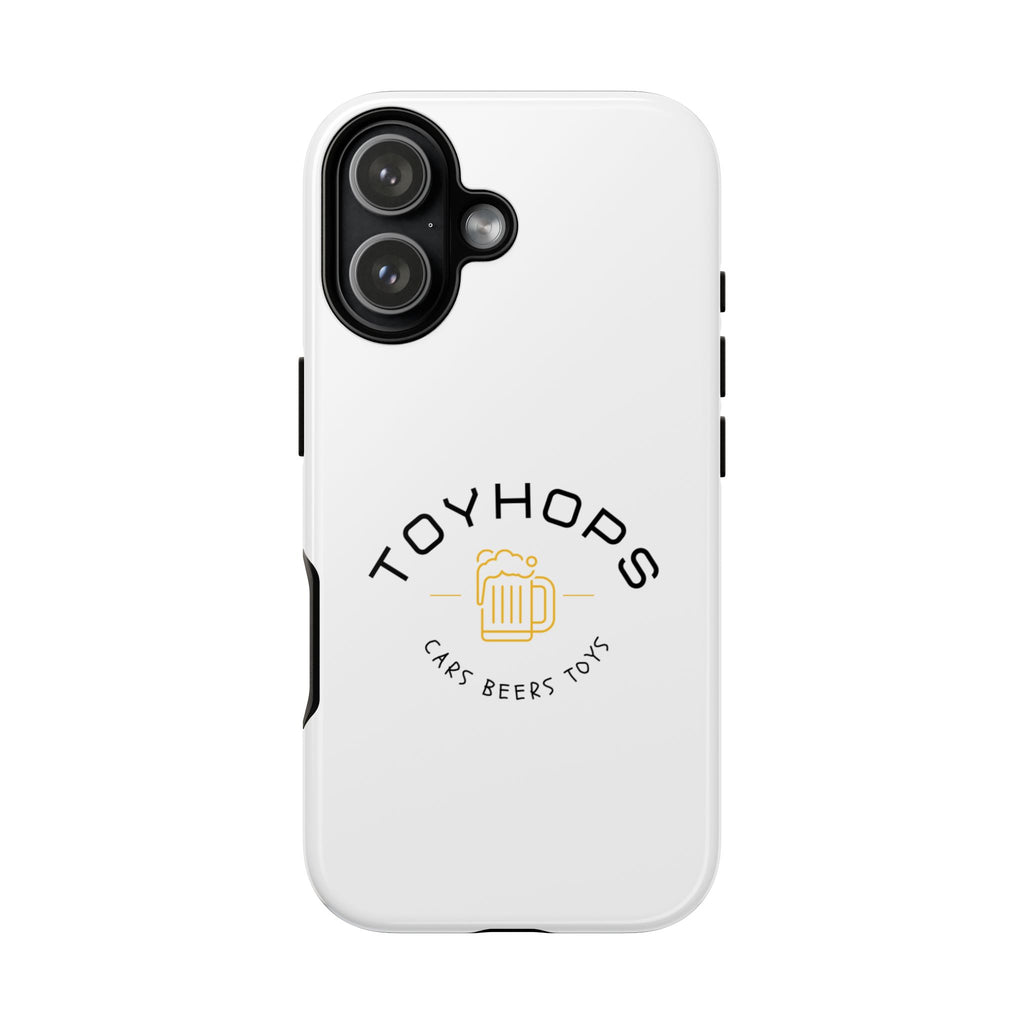 Phone Case — 'TOYHOPS' Logo with Beer Mug (Cars • Beers • Toys)