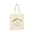 Toyhops Logo Canvas Tote Bag — 'Need Money 4 LS6' Car Graphic Tote