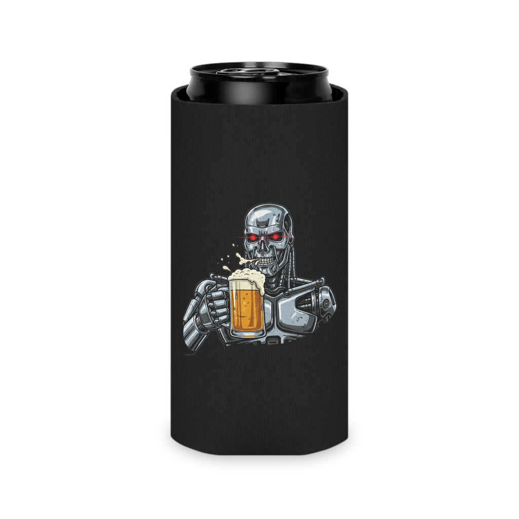 Terminator Robot Cheers Can Cooler - Beer Cooler Koozie