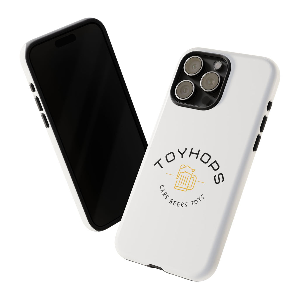 Phone Case — 'TOYHOPS' Logo with Beer Mug (Cars • Beers • Toys)