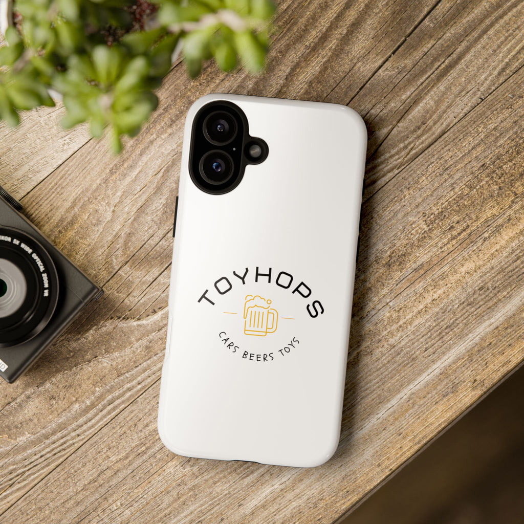 Phone Case — 'TOYHOPS' Logo with Beer Mug (Cars • Beers • Toys)