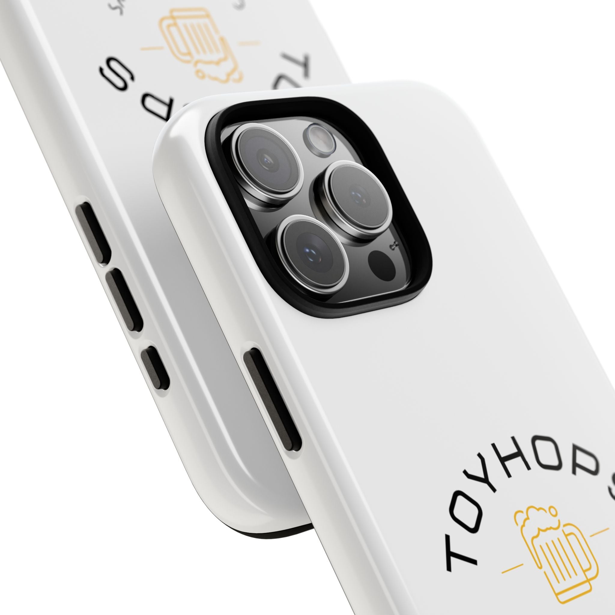 Phone Case — 'TOYHOPS' Logo with Beer Mug (Cars • Beers • Toys)