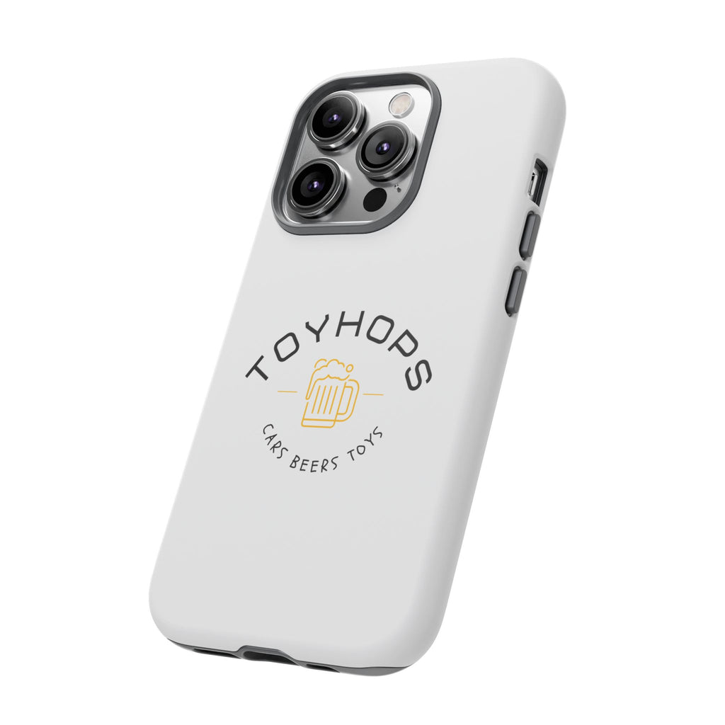 Phone Case — 'TOYHOPS' Logo with Beer Mug (Cars • Beers • Toys)