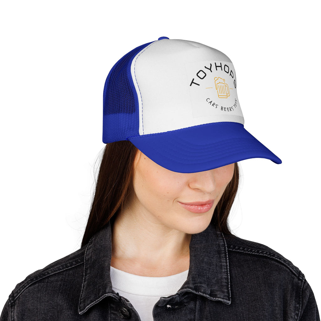 ToyHops Trucker Hat – 'Cars Beers Toys' Retro Mesh Cap
