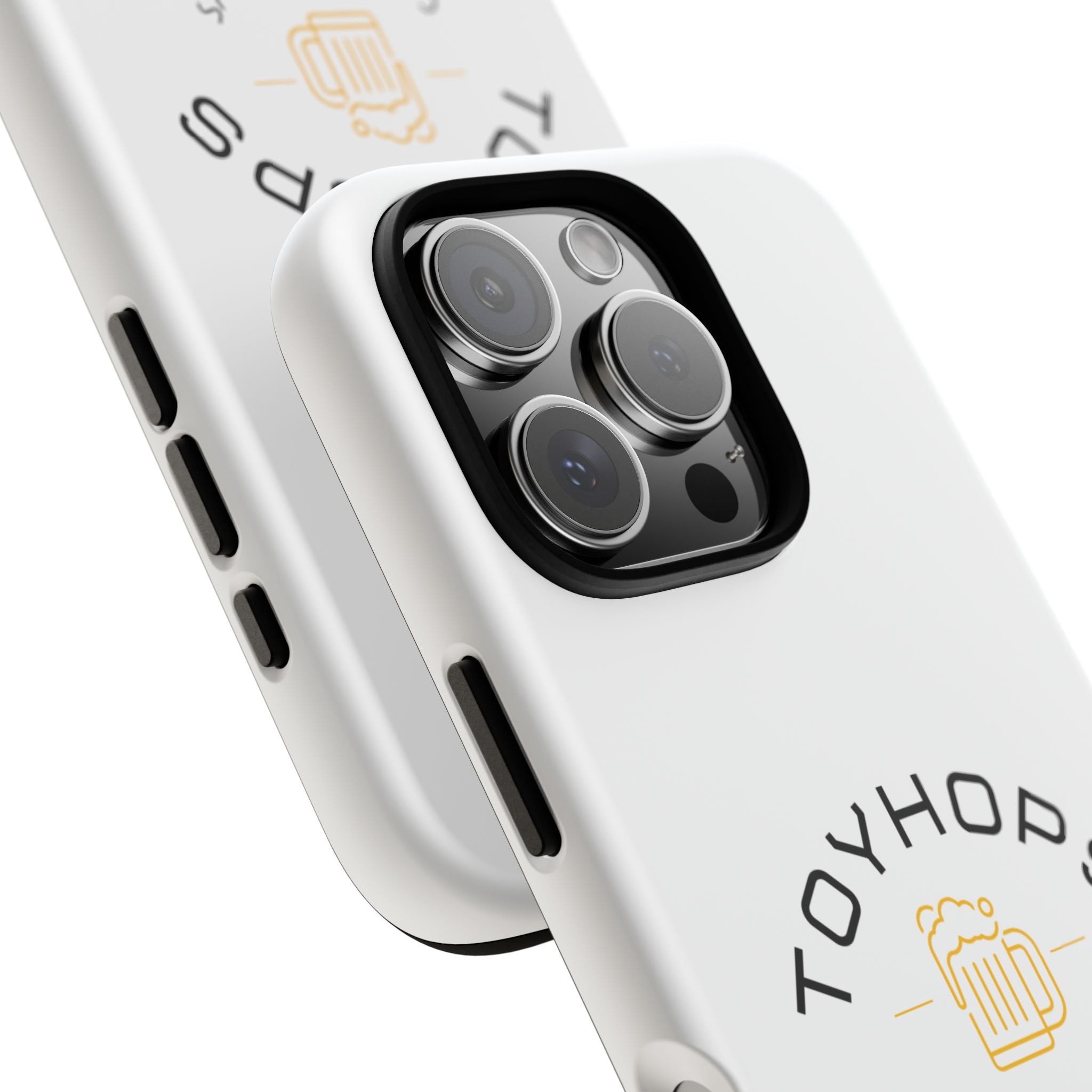 Phone Case — 'TOYHOPS' Logo with Beer Mug (Cars • Beers • Toys)