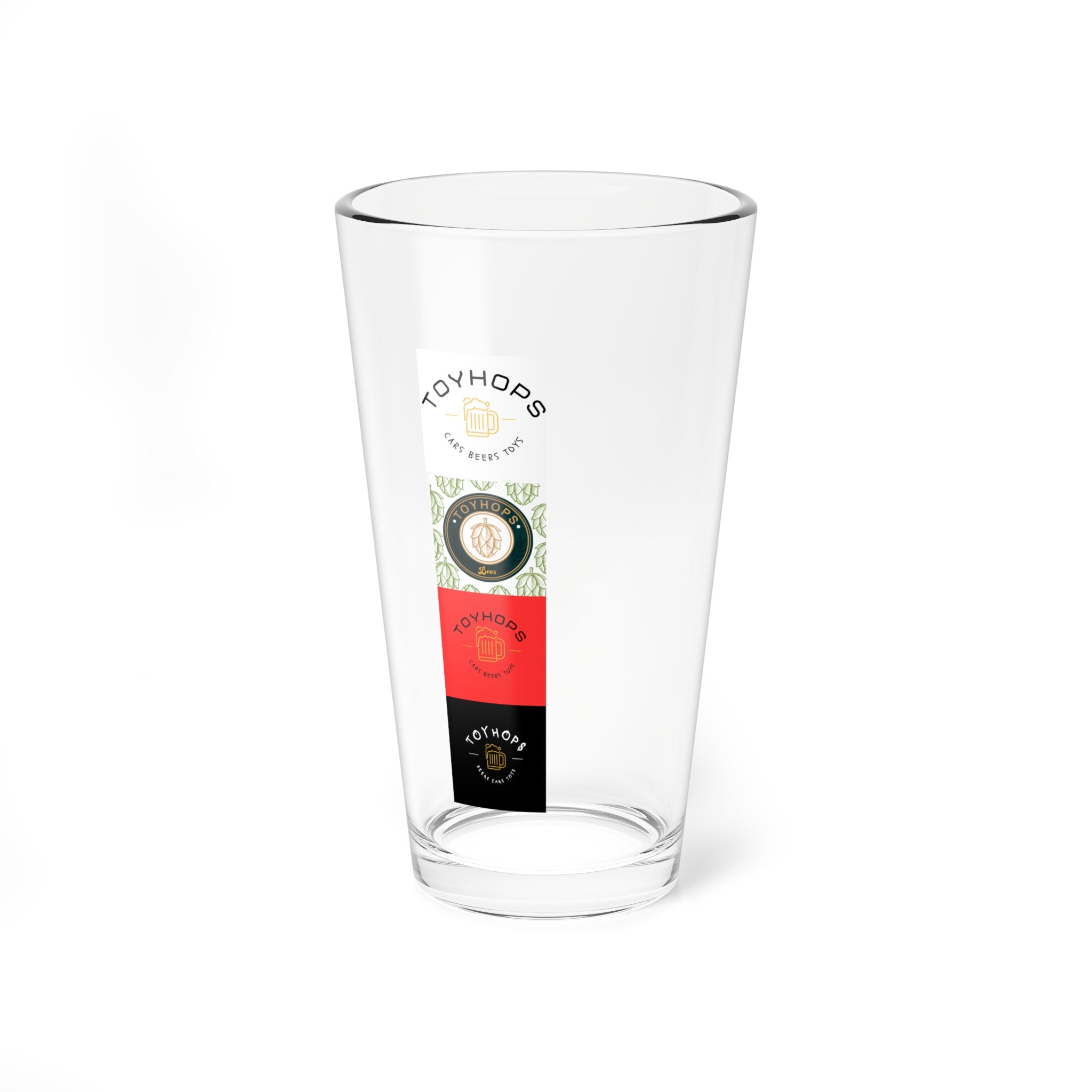 Toyhops Mixing Glass 16oz — Cocktail Mixing & Bartending Glass