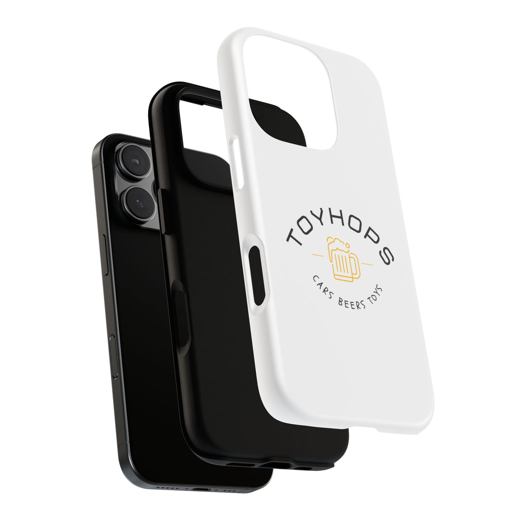 Phone Case — 'TOYHOPS' Logo with Beer Mug (Cars • Beers • Toys)