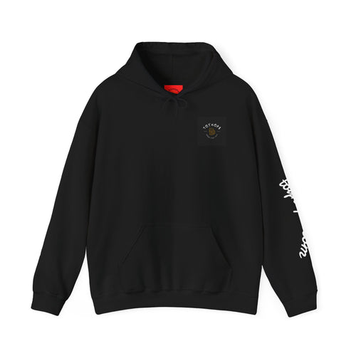 Los Angeles Red Sports Car Hoodie — Retro Sunset Cityscape Pullover