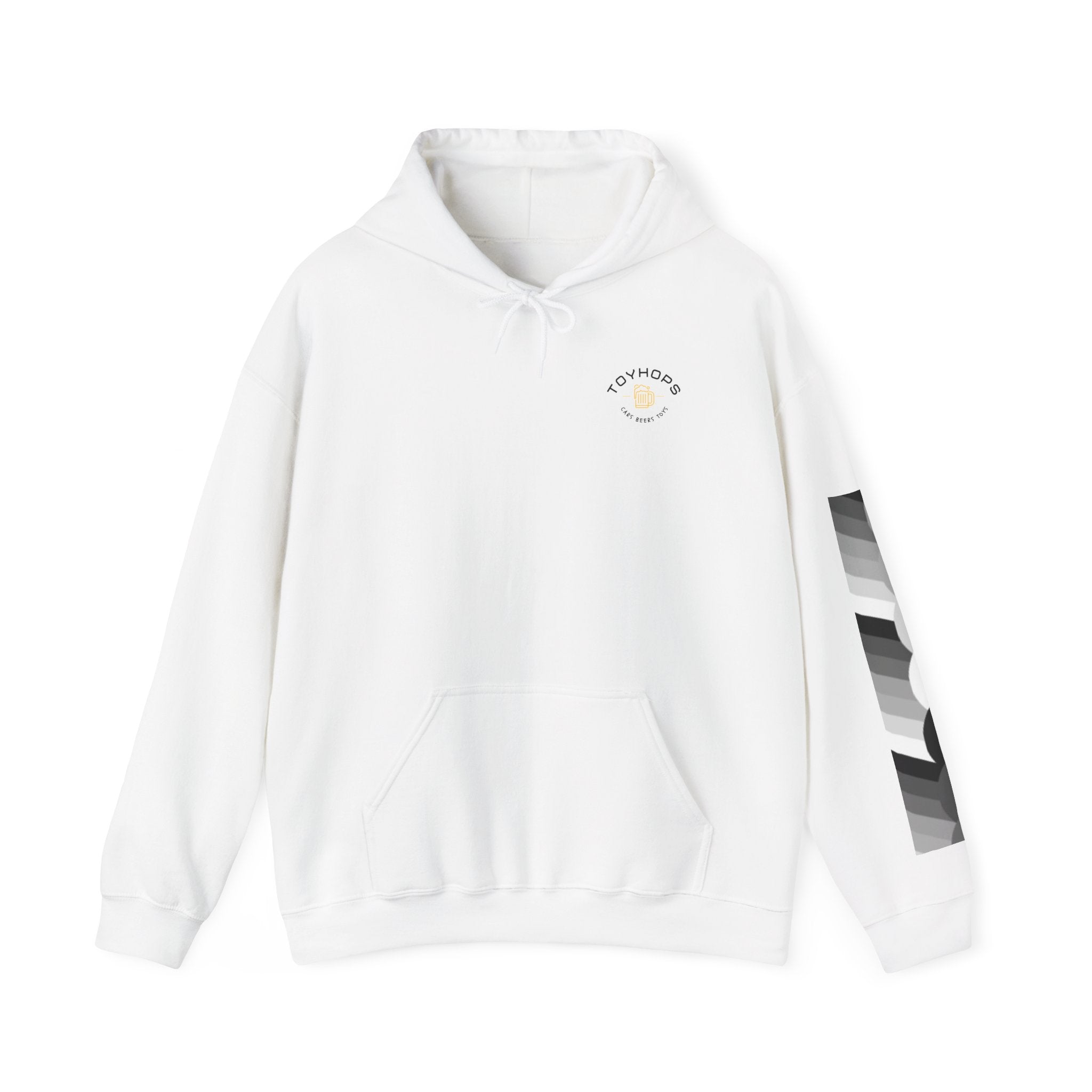 Racing Retro Hoodie — Neon Sports Car Graphic Sweatshirt