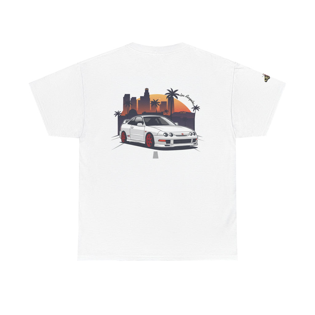 Integra Sunset Tee — Vintage JDM Skyline Graphic T-Shirt