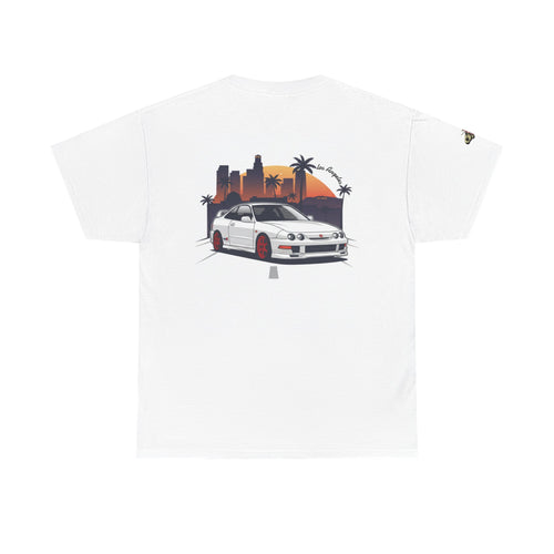 Integra Sunset Tee — Vintage JDM Skyline Graphic T-Shirt