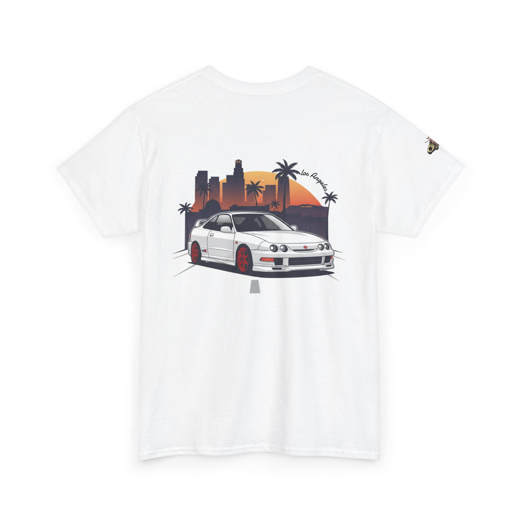 Integra Sunset Tee — Vintage JDM Skyline Graphic T-Shirt